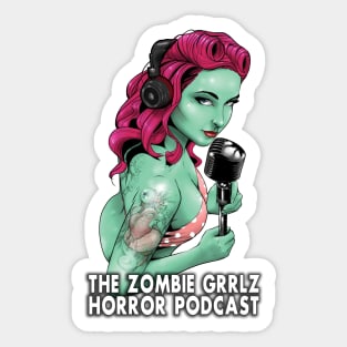 The Zombie Grrlz Horror Podcast Sticker